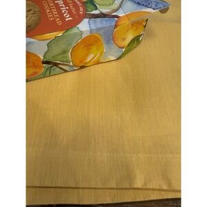 Bodrum 100% Linen Tablecloth Square 69" Yellow Gold Entertaining Casual Dining